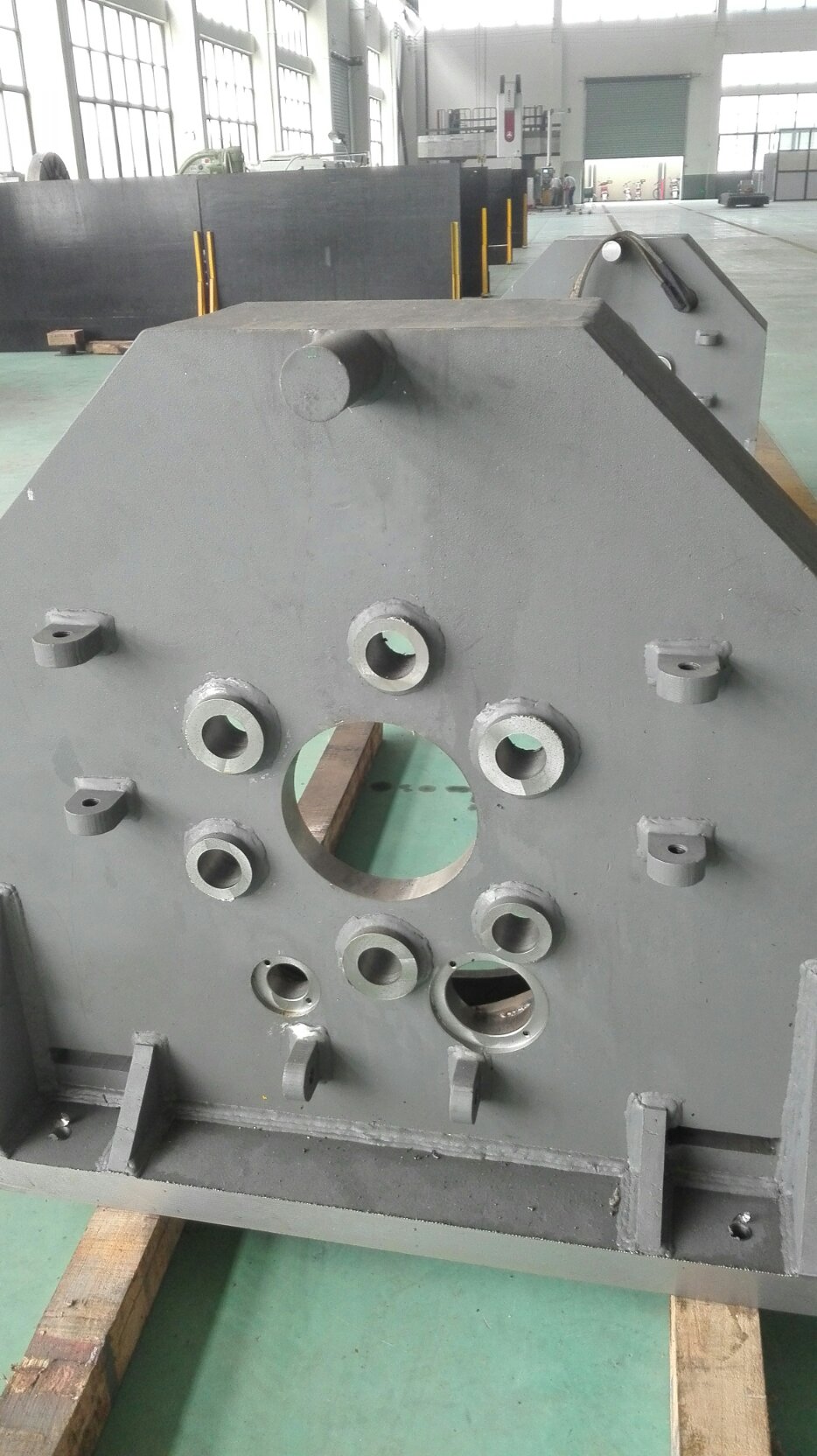 顆粒機機頭焊接件